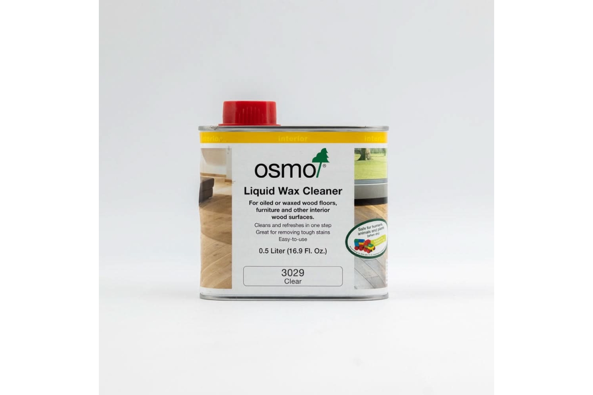Osmo Liquid Wax Cleaner voor geoliede en gewaxte houtvloeren, meubels en andere